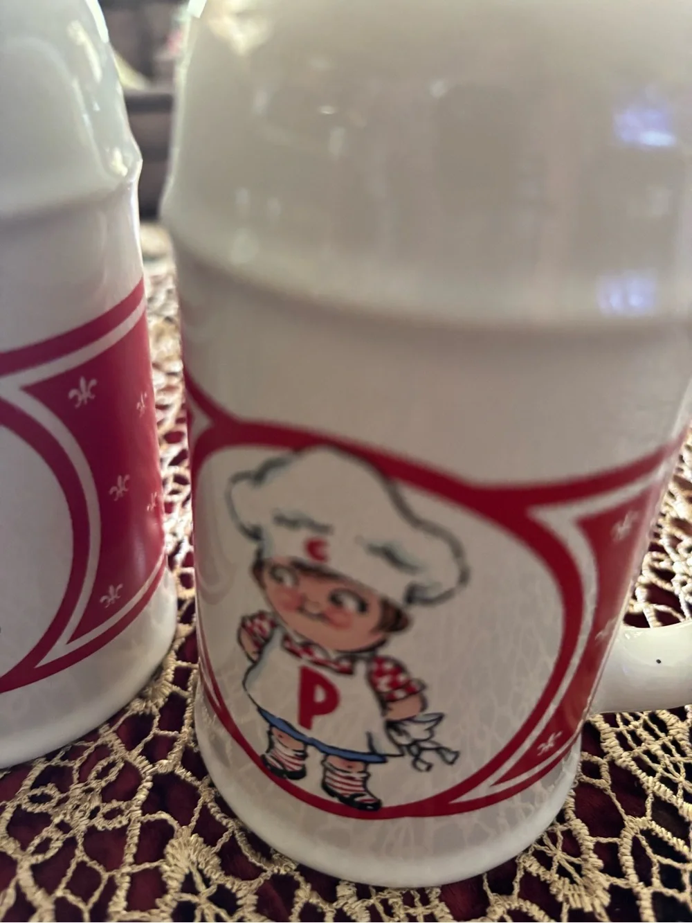 Campbell's Red & White Soup Mug and Shaker Set - Retro Kitchen Drinkware